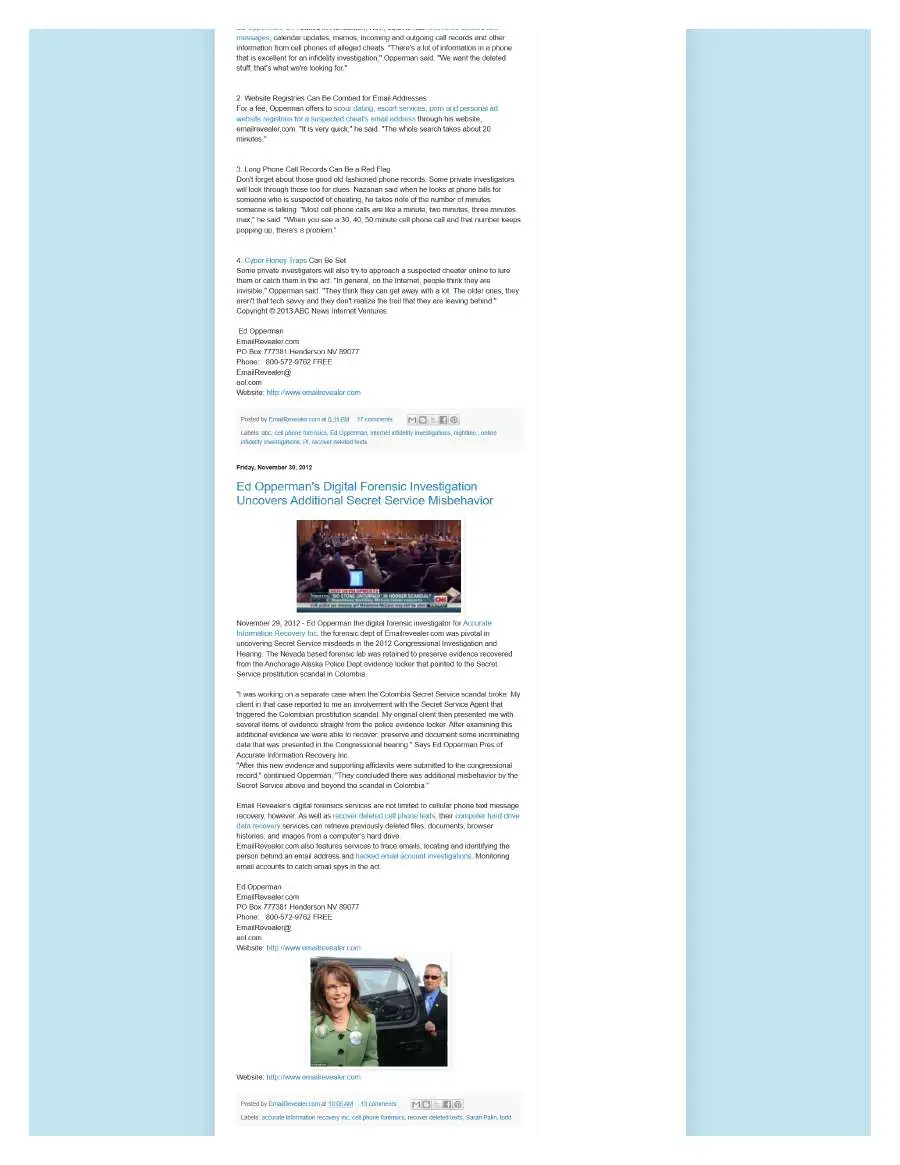 Page 2 of preserved Ed Opperman Blogspot — recovered master capture capture