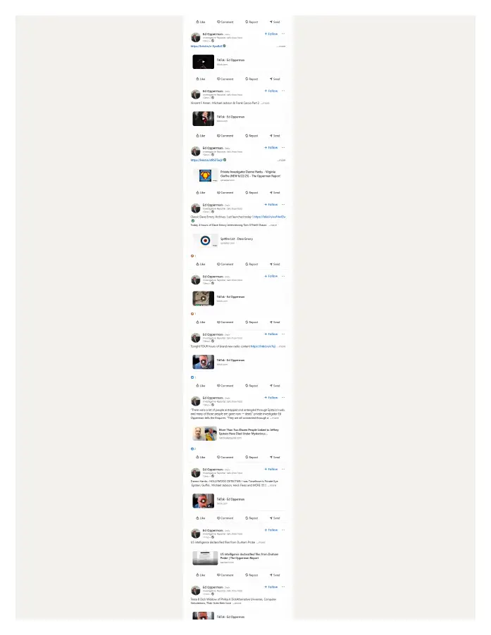 Page 4 of preserved LinkedIn — Ed Opperman recent activity capture