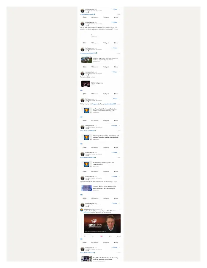 Page 7 of preserved LinkedIn — Ed Opperman recent activity capture