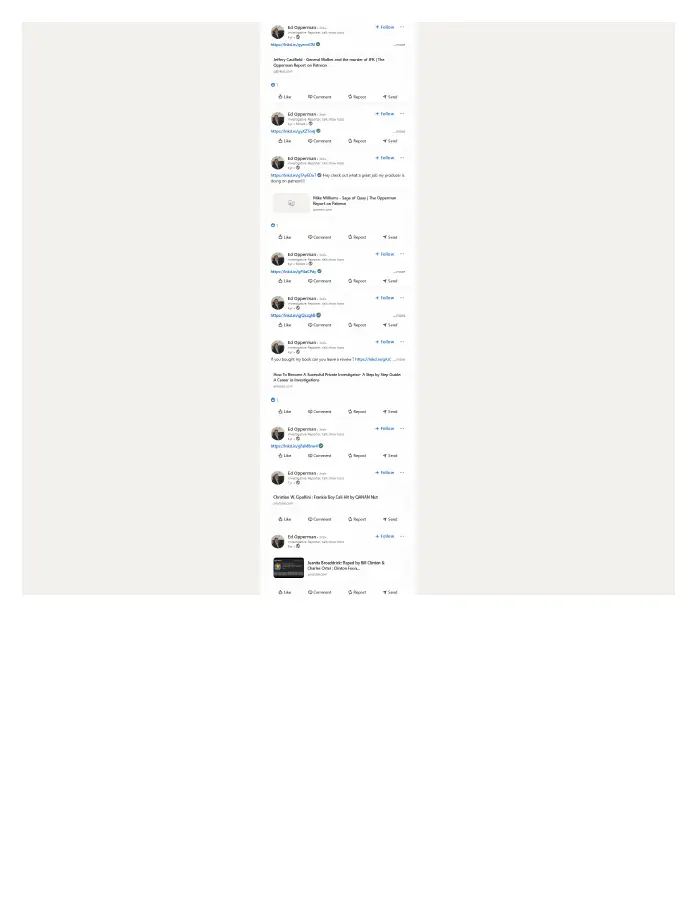 Page 17 of preserved LinkedIn — Ed Opperman recent activity capture