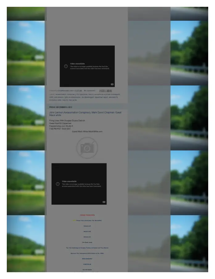 Page 3 of preserved The Opperman Report Blogspot — 2013 capture