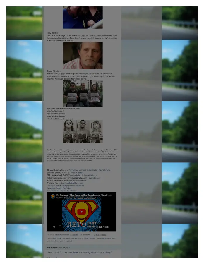 Page 10 of preserved The Opperman Report Blogspot — 2013 capture