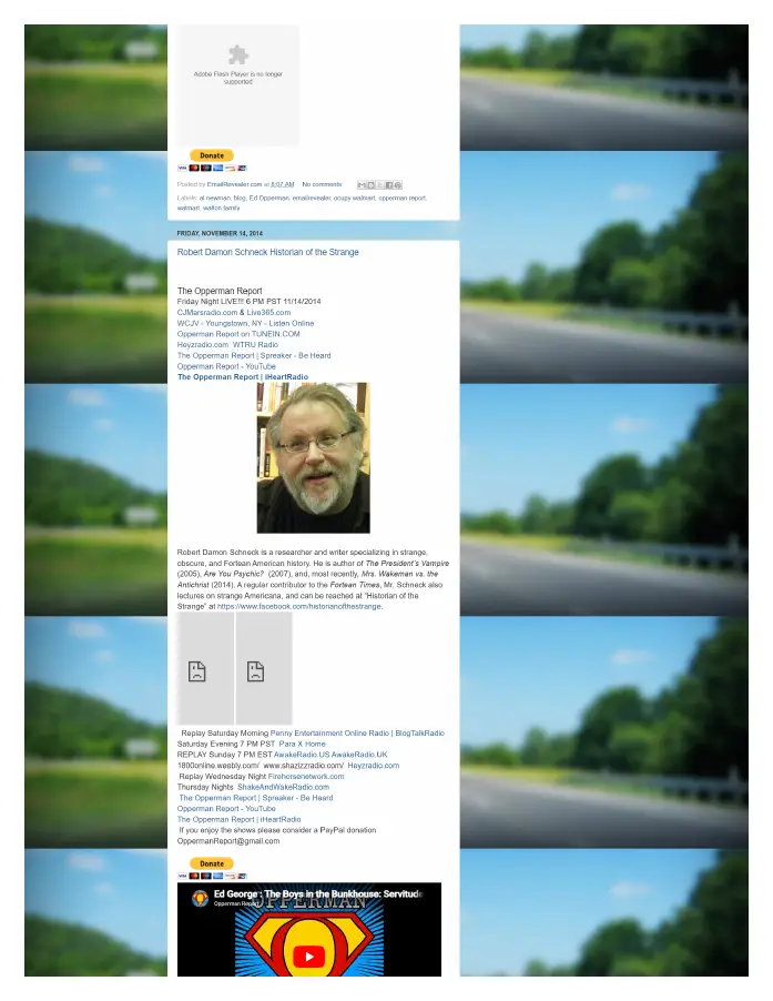 Page 10 of preserved The Opperman Report Blogspot — 2014 capture