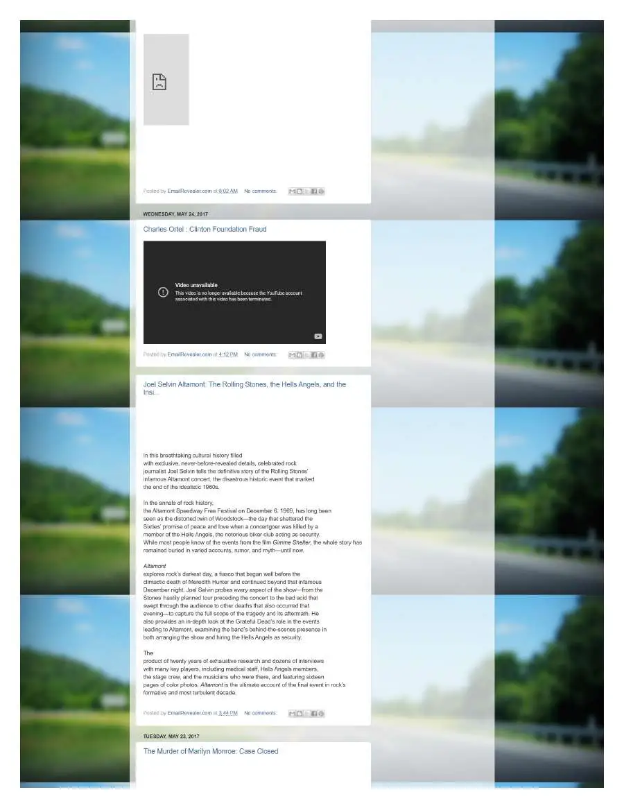 Page 15 of preserved The Opperman Report Blogspot — 2017 capture