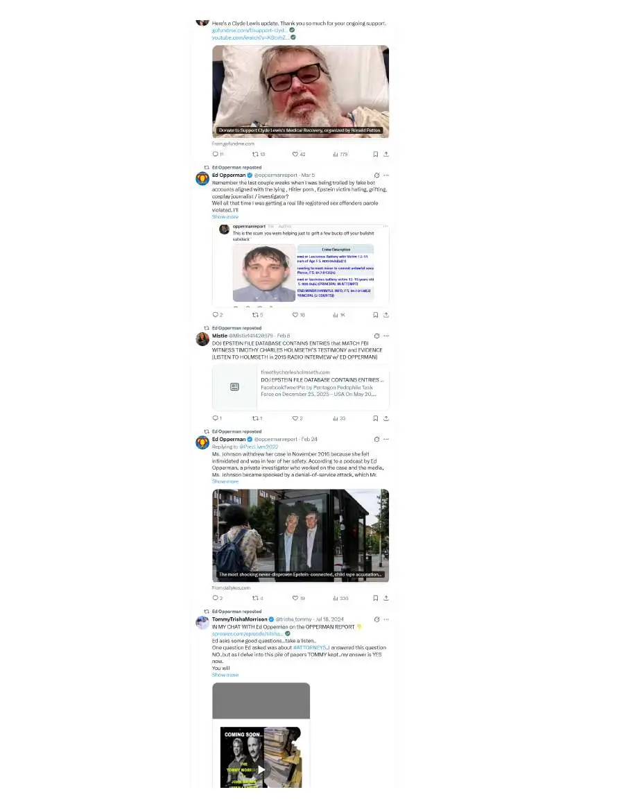 Page 21 of preserved X / @OppermanEd47588 — full-page capture set A capture